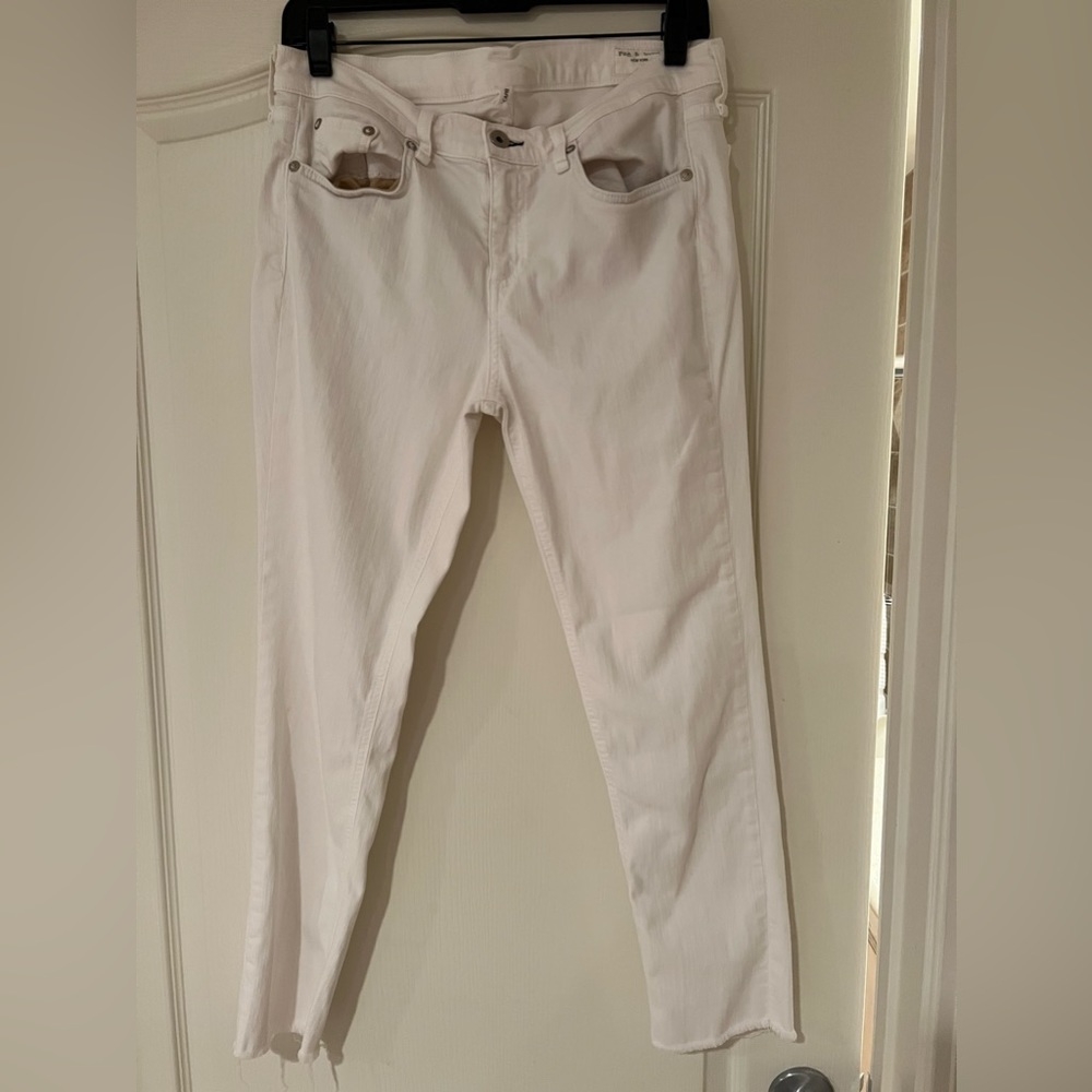 RAG & BONE white jeans